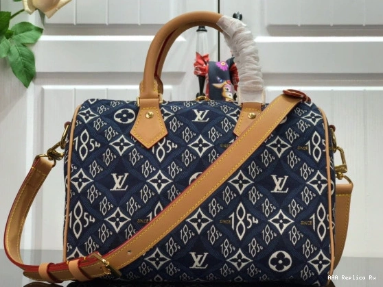 AAA Pruses Bags BANDOULIERE VUITTON 1854 SPEEDY 25 SINCE LOUIS 0726
